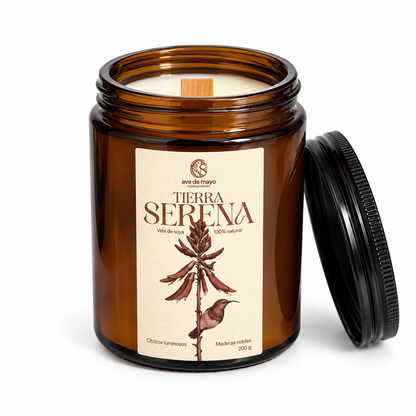 Vela de soya Tierra Serena