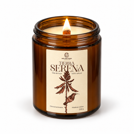 Vela de soya Tierra Serena
